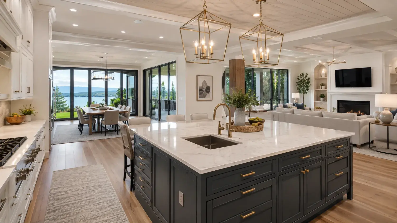 An example of an open-concept design by Ecay Design